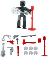 StikBot Figurine with gray accessories - Creative Kit