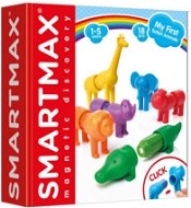 Stavebnice SmartMax - Moje první Safari zvířátka - 18 ks - Stavebnice