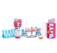 Equestria Girls - kávézó- Pinkie Pie - Játékbaba