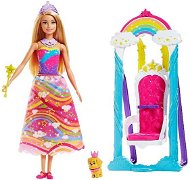 Barbie Princess with Rainbow Swing - Doll