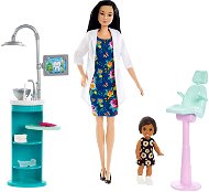 Barbie fogorvos baba, fekete hajjal - Játékbaba