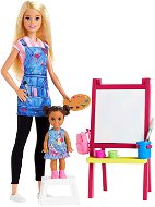 Barbie baba festő - Játékbaba