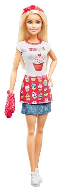 Barbie bakery chef doll cheap and playset