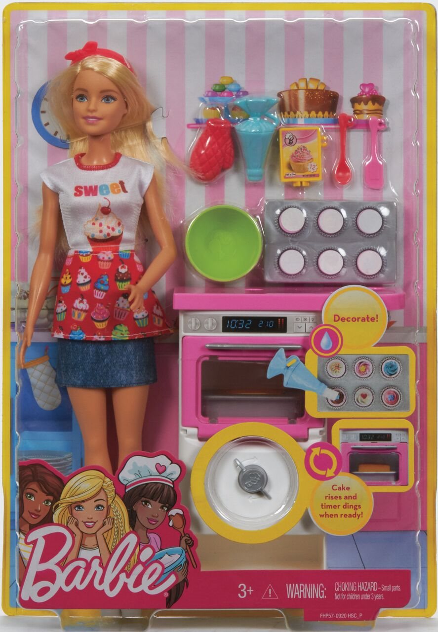 Barbie cooking best sale and baking deluxe