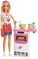Barbie Varenie a pečenie Herná súprava - Bábika