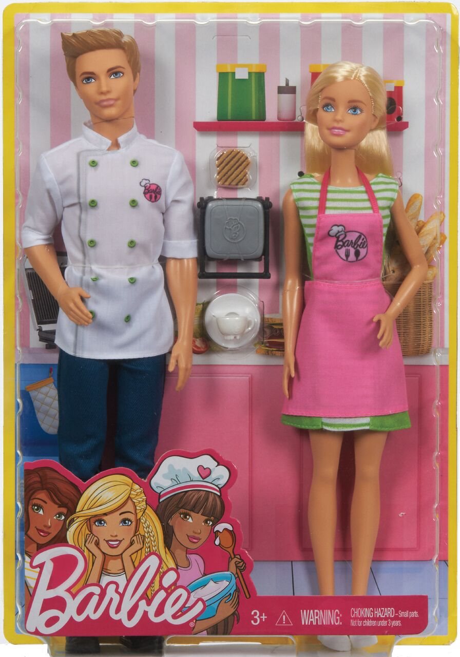 Barbie and ken cafe 2024 set