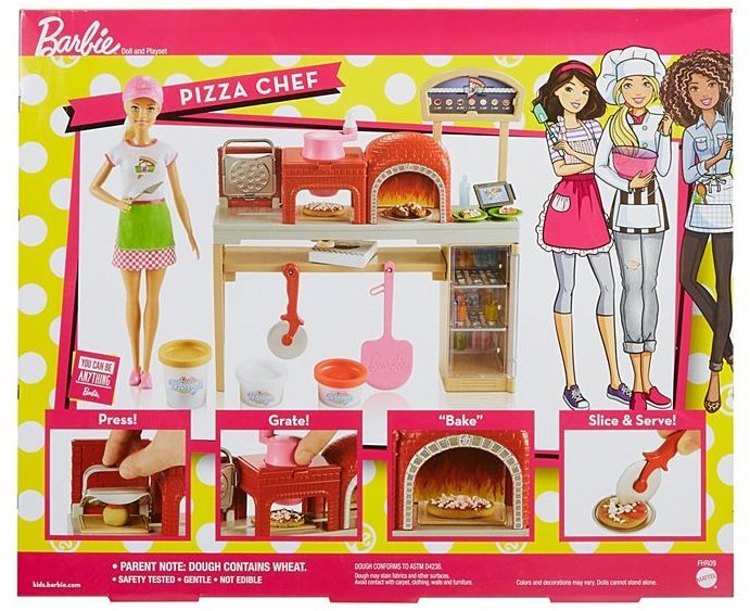 Pizza barbie set hot sale