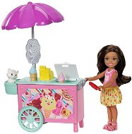 Barbie Chelsea mit dunklen Haaren und Accessoires - Puppe