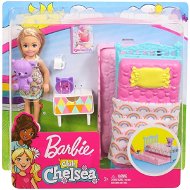 Barbie Chelsea a doplnky Posteľ - Bábika