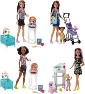 Barbie Nanny Game Set - Doll