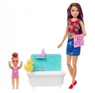 Bébiszitter Barbie V. játékkészlet - Játékbaba