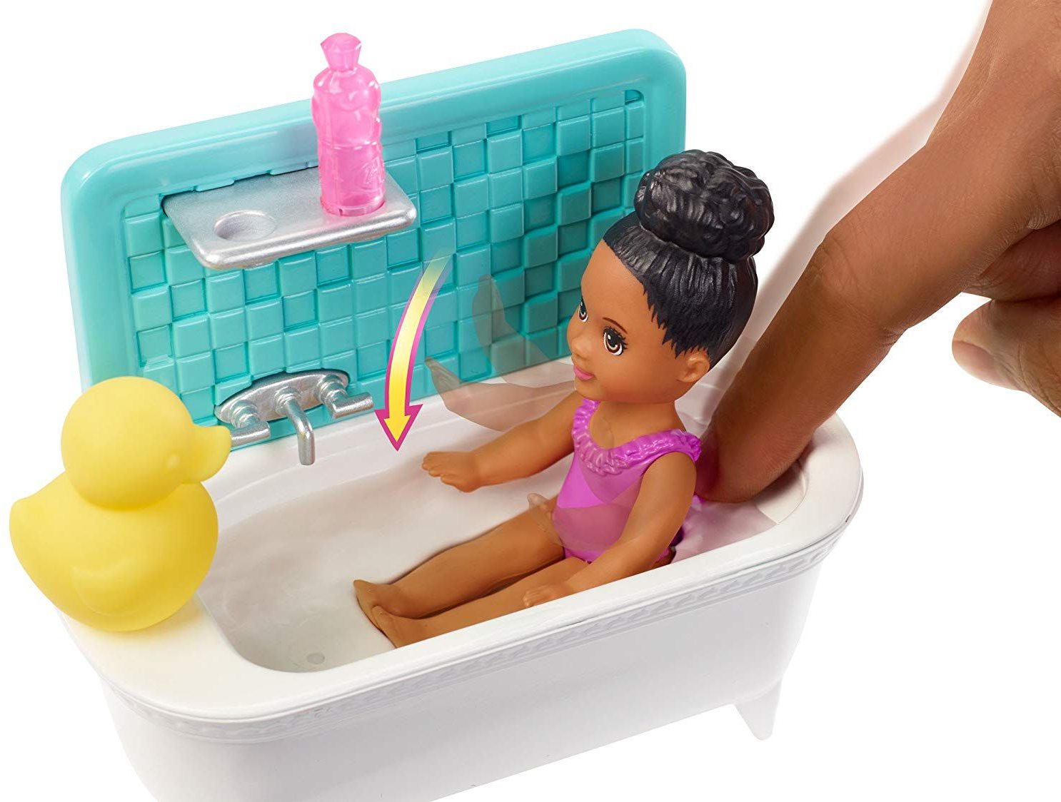 Barbie baby bath discount set