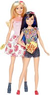 Barbie nővérek dupla szett Barbie + Skipper - Játékbaba