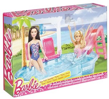 barbie swimming game