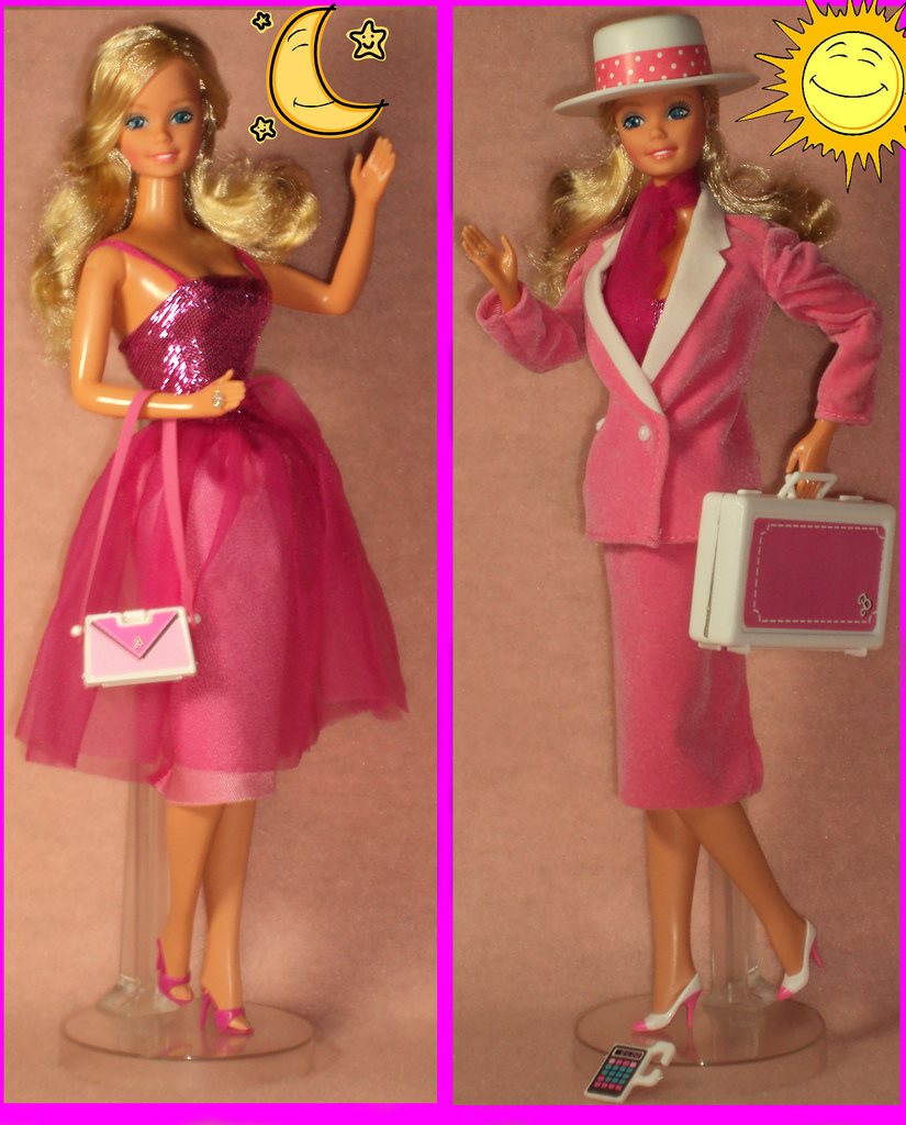 Night barbie on sale