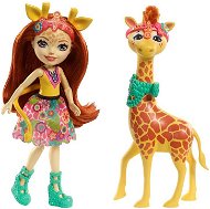 Enchantimals Gillian Giraffe & Pawl - Játékbaba