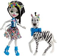 Enchantimals Zelena Zebra & Hoofette - Játékbaba