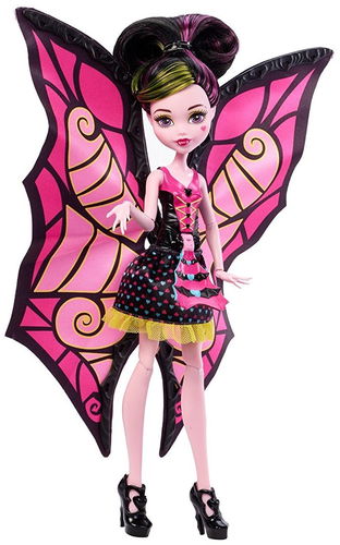 Monster High Ghoul-To-Bat Transformation Draculaura Doll 