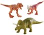 Jurský svet 3 ks Mini Dino – hnedý + zelený + hnedý - Figúrky