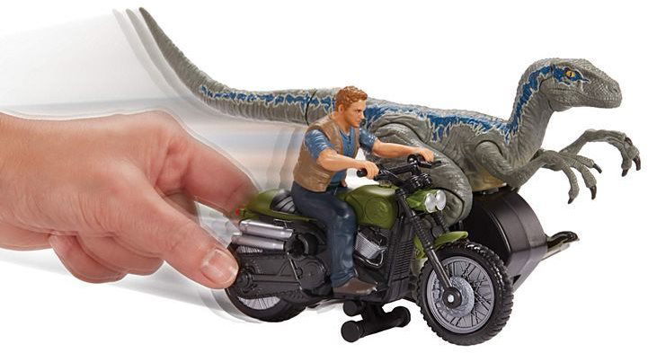 Jurassic world sale owen motorcycle toy