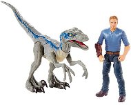 Jurassic World Dinopribe Velociraptor Blue and Owen - Figures