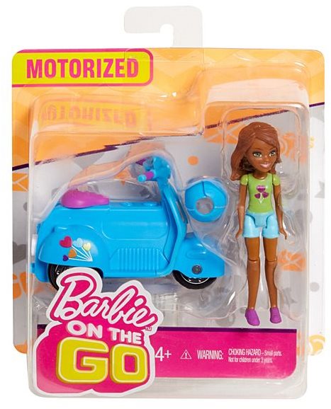 Barbie on cheap the go scooter