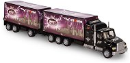 Spielzeug Truck  mit Anhänger GearBox 1:32 schwarz - Auto
