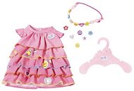 BABY Born Summer dress with clip-on decorations - Doll Accessory