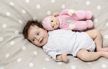 Baby annabell discount newborn heartbeat doll