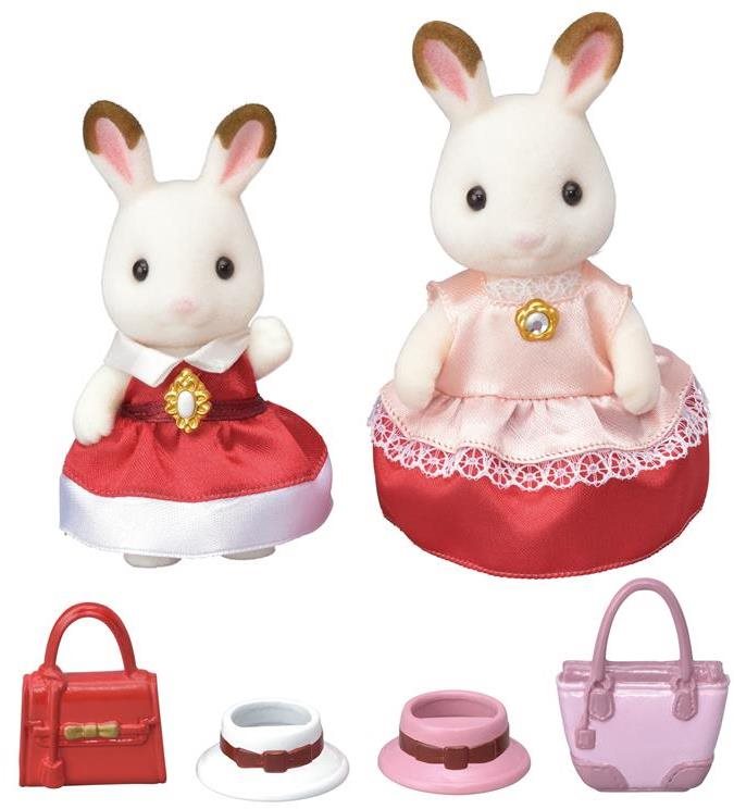 Sylvanian families chocolate clearance rabbit mother set