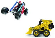 Meccano Engineering and Robotics - Bulldozer and Race Buggy - Building Set