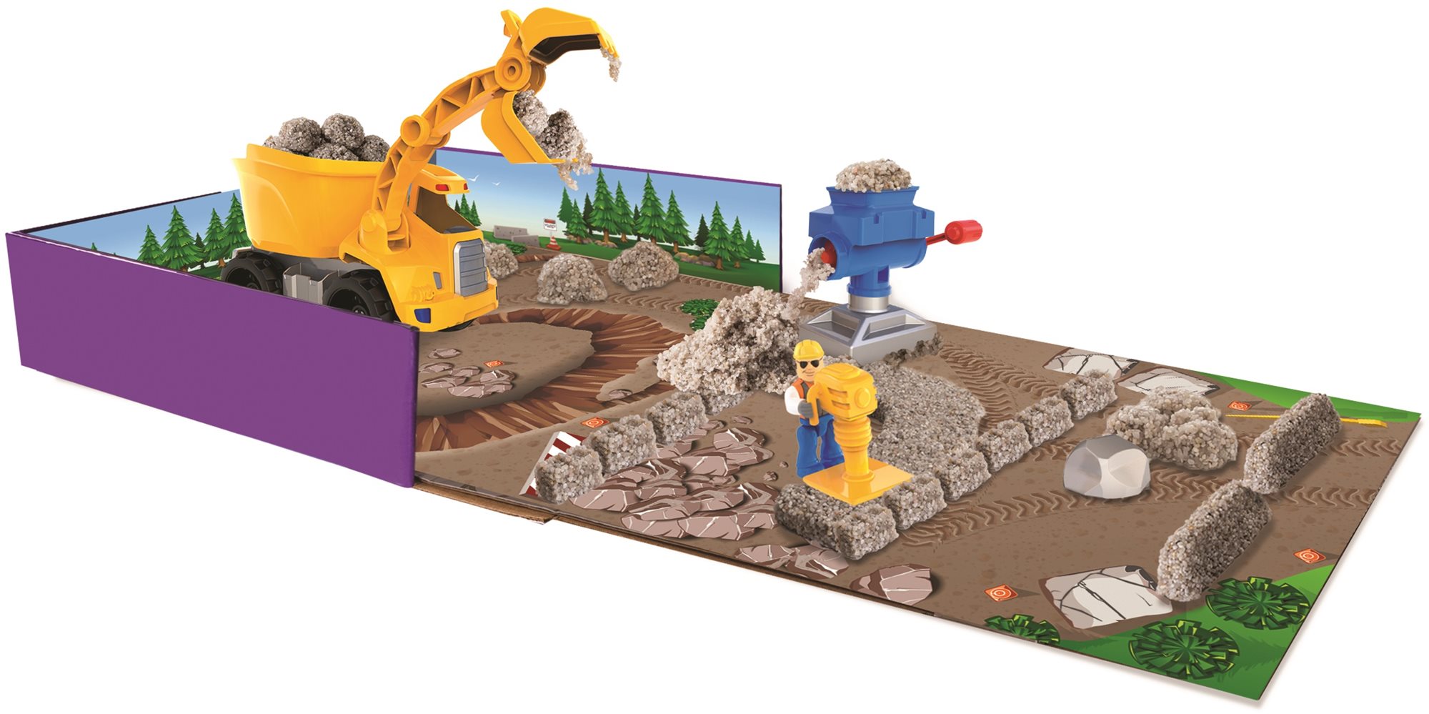 Kinetic sand best sale rock crusher playset