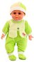 Doll with sounds - green - Doll