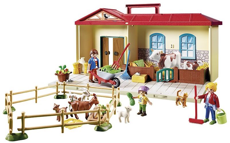 Playmobil 4897 country store take along farm