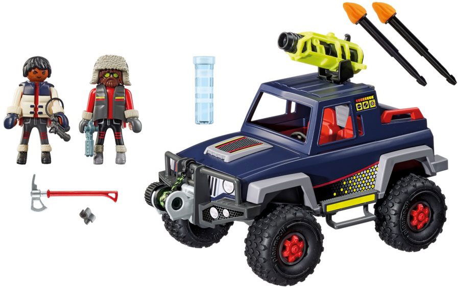 Playmobil ice pirates store with snow truck