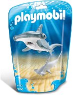 Playmobil 9065 Shark with its Baby - Building Set