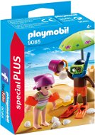 Playmobil 9085 Kids mit Sandburg - Bausatz