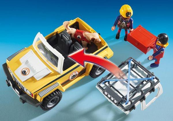 Playmobil mountain 2024 rescue truck