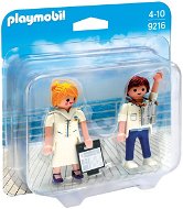 Playmobil 9216 Duo Pack Stewardess és elsőtiszt - Építőjáték