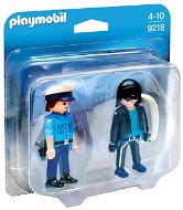 Playmobil 9218 Duo Pack A rendőr tolvajt fog - Építőjáték