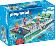 Glass-bottomed boat and underwater engine - Building Set