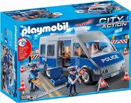 Playmobil 9236 Polizeibus mit Straßensperre - Bausatz