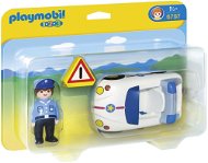 Playmobil 6797 1.2.3 Police Car - Building Set