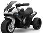 Kids' Electric Motorbike BMW S 1000 RR Trike White - Dětská elektrická motorka