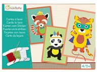 Avenue Mandarine Karten mit Tiermotiv zum Besticken - Kreativset
