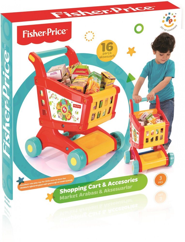 Fisher price grocery store cart