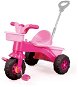 DOLU Az én első triciklim fogantyúval, rózsaszín - Pedálos tricikli