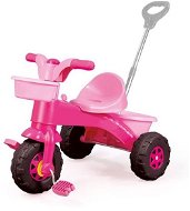 DOLU My first tricycle with a handle, pink - Pedal Tricycle