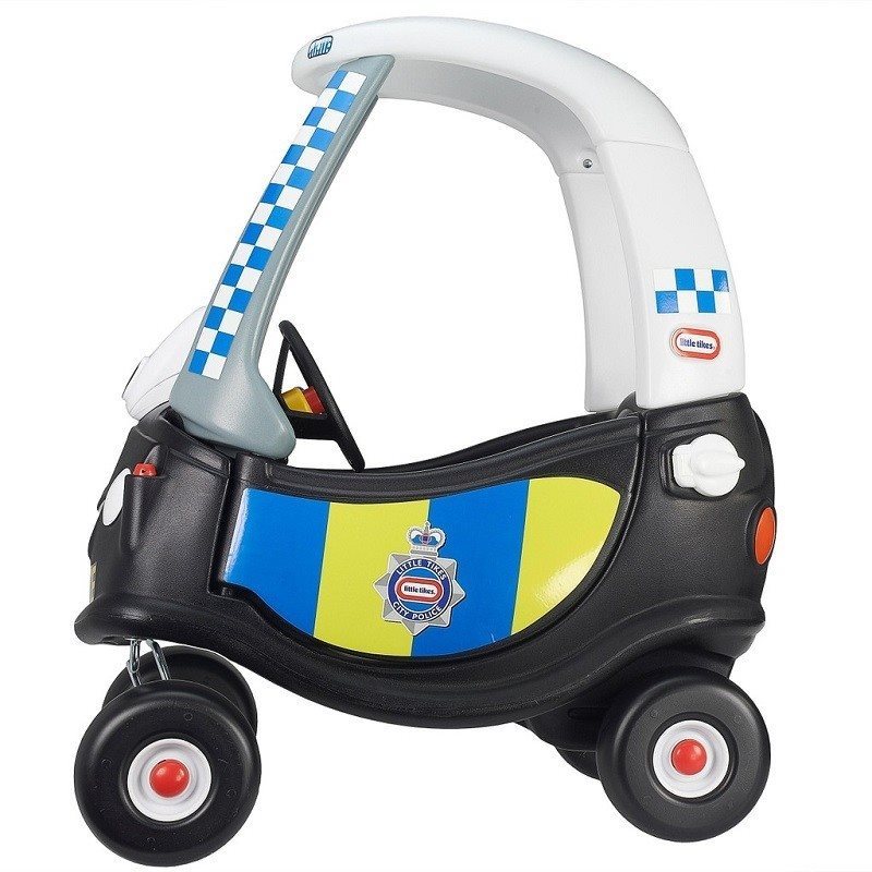 Tikes patrol police store car