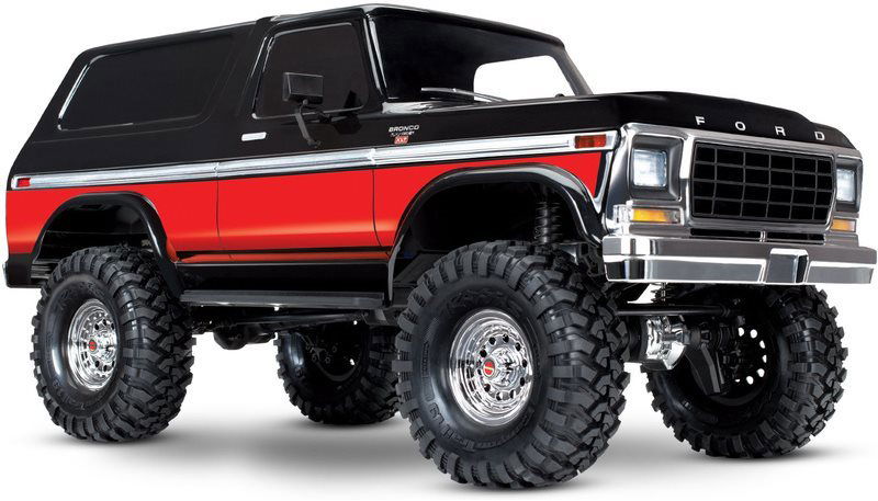 Traxxas TRX 4 Ford Bronco 1 10 TQi RTR Red Remote Control Car Alza.cz